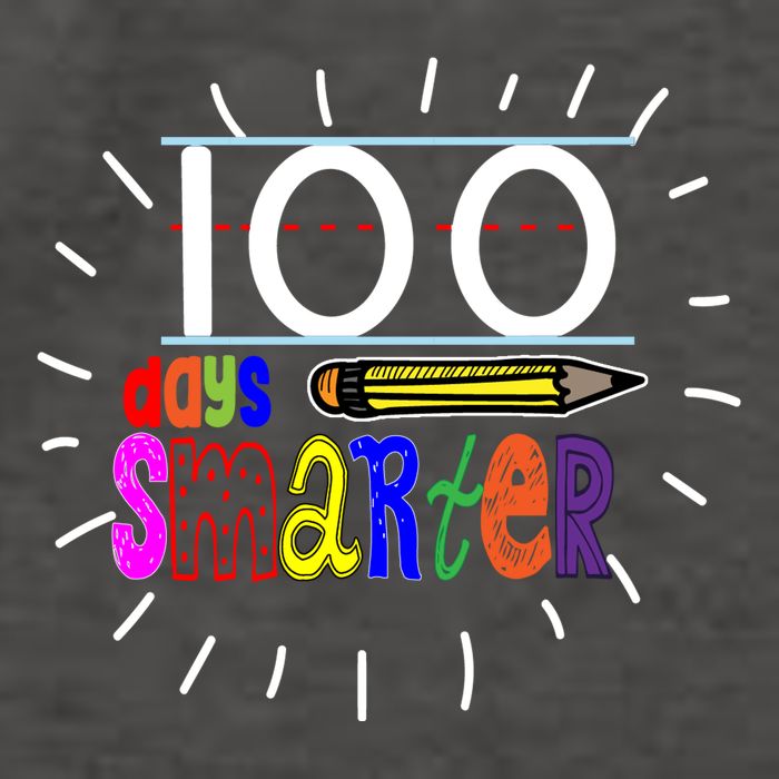 100 Days Smarter Cute 100th Day Of School Vector Backpack