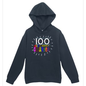 100 Days Smarter Cute 100th Day Of School Urban Pullover Hoodie