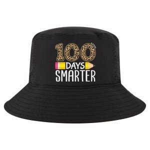 100 Days Smarter Teacher Or Student 100th Day Of School Cool Comfort Performance Bucket Hat