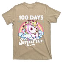 100 Days Smarter Unicorn Teacher 100th Day Of School T-Shirt