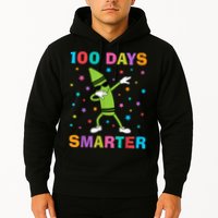 100 Days Smarter 100th Day of School Dabbing Crayon Hoodie