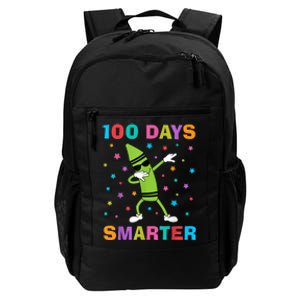 100 Days Smarter 100th Day of School Dabbing Crayon Daily Commute Backpack