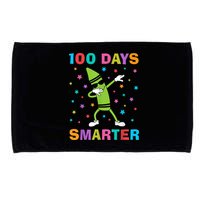 100 Days Smarter 100th Day of School Dabbing Crayon Microfiber Hand Towel