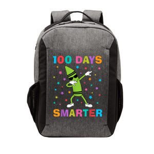 100 Days Smarter 100th Day of School Dabbing Crayon Vector Backpack