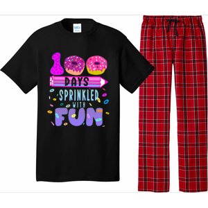 100 Days Sprinkled With Fun Donut 100th Day Of School Gift Pajama Set