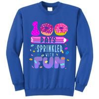 100 Days Sprinkled With Fun Donut 100th Day Of School Gift Sweatshirt