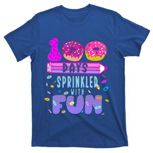 100 Days Sprinkled With Fun Donut 100th Day Of School Gift T-Shirt