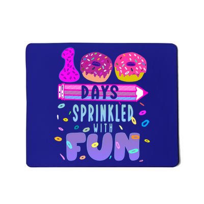 100 Days Sprinkled With Fun Donut 100th Day Of School Gift Mousepad