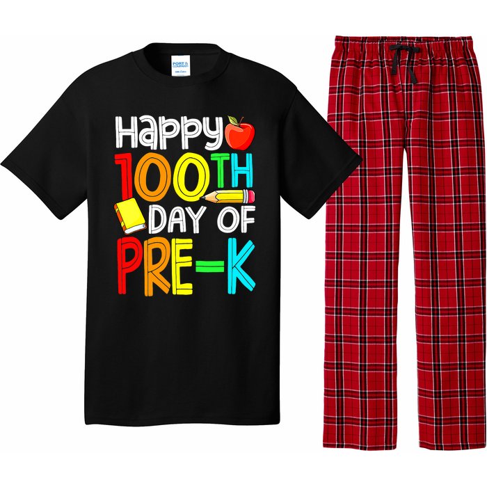 100 Days Smarter Pre K Happy 100th Day Of School Pre K  Pajama Set