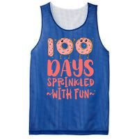 100 Days Sprinkled With Fun Donut 100th Day Of School Gift Mesh Reversible Basketball Jersey Tank