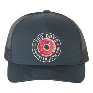 100 Days Sprinkled With Fun Donut 100th Day Of School Meaningful Gift Yupoong Adult 5-Panel Trucker Hat