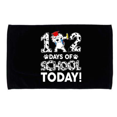 102 Days School Today 101 Days Smarter Dalmatian Dog Lovers Microfiber Hand Towel