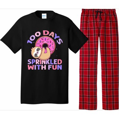 100 Days Sprinkled With Fun Donut Great Gift Pajama Set