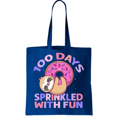 100 Days Sprinkled With Fun Donut Great Gift Tote Bag