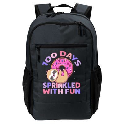 100 Days Sprinkled With Fun Donut Great Gift Daily Commute Backpack