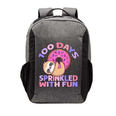 100 Days Sprinkled With Fun Donut Great Gift Vector Backpack