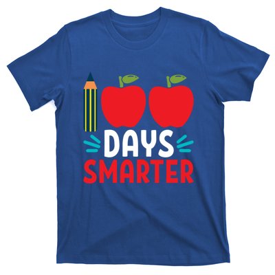 100 Days Smarter 100th Day Of School Gift T-Shirt