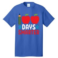 100 Days Smarter 100th Day Of School Gift Tall T-Shirt