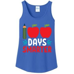 100 Days Smarter 100th Day Of School Gift Ladies Essential Tank