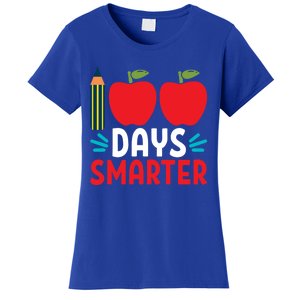 100 Days Smarter 100th Day Of School Gift Women's T-Shirt