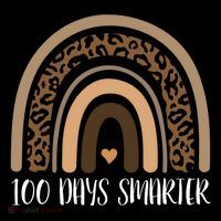 100 Days Smarter 100th Day Of School Toddler Hoodie