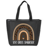 100 Days Smarter 100th Day Of School Zip Tote Bag