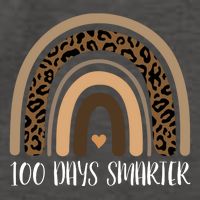 100 Days Smarter 100th Day Of School Vector Backpack
