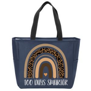 100 Days Smarter 100th Day Of School Zip Tote Bag