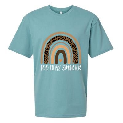 100 Days Smarter 100th Day Of School Sueded Cloud Jersey T-Shirt