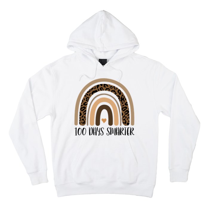 100 Days Smarter 100th Day Of School Hoodie