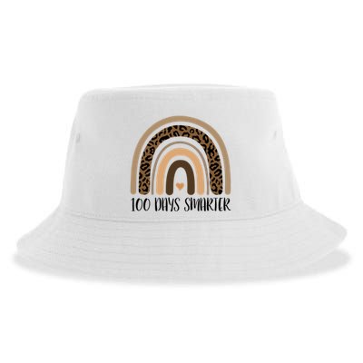 100 Days Smarter 100th Day Of School Sustainable Bucket Hat
