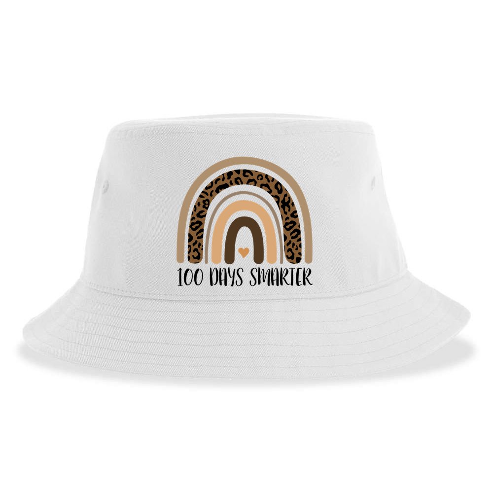 100 Days Smarter 100th Day Of School Sustainable Bucket Hat