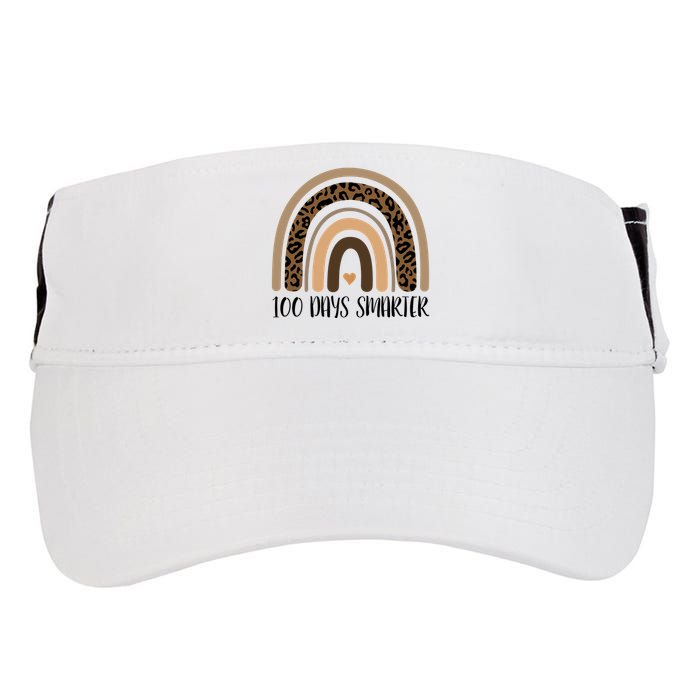 100 Days Smarter 100th Day Of School Adult Drive Performance Visor
