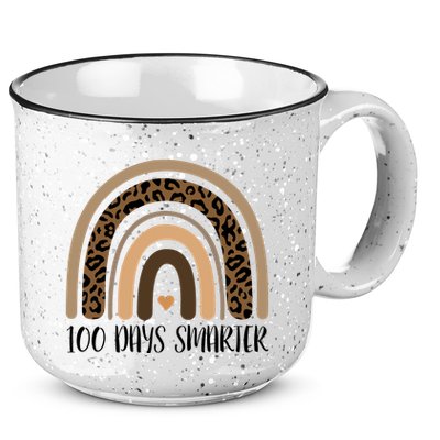 100 Days Smarter 100th Day Of School 15oz Campfire Ceramic Mug