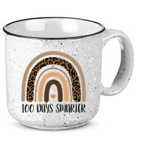 100 Days Smarter 100th Day Of School 15oz Campfire Ceramic Mug