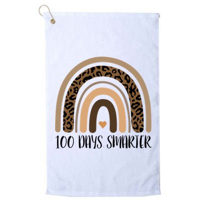 100 Days Smarter 100th Day Of School Golf Towel
