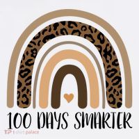 100 Days Smarter 100th Day Of School Toddler T-Shirt