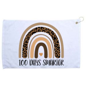 100 Days Smarter 100th Day Of School Grommeted Golf Towel