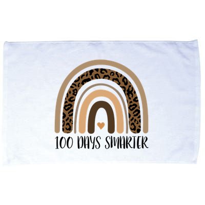 100 Days Smarter 100th Day Of School Microfiber Hand Towel