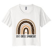 100 Days Smarter 100th Day Of School Crop Top