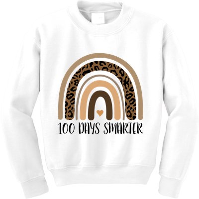 100 Days Smarter 100th Day Of School Kids Sweatshirt