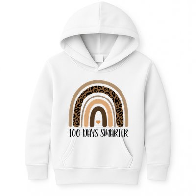 100 Days Smarter 100th Day Of School Kids Hoodie
