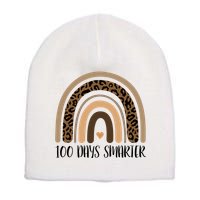 100 Days Smarter 100th Day Of School Short Acrylic Beanie