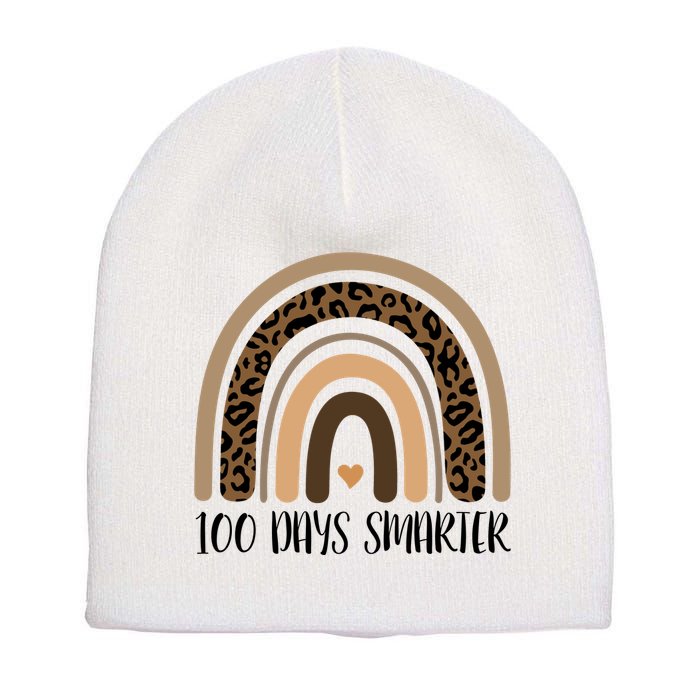 100 Days Smarter 100th Day Of School Short Acrylic Beanie