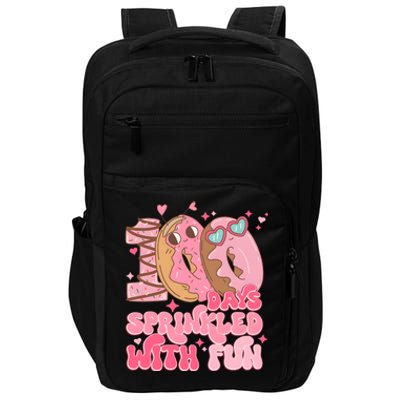 100 Days Sprinkled With Fun Donuts Impact Tech Backpack