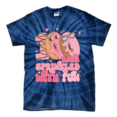 100 Days Sprinkled With Fun Donuts Tie-Dye T-Shirt