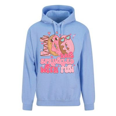 100 Days Sprinkled With Fun Donuts Unisex Surf Hoodie