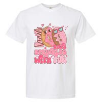 100 Days Sprinkled With Fun Donuts Garment-Dyed Heavyweight T-Shirt