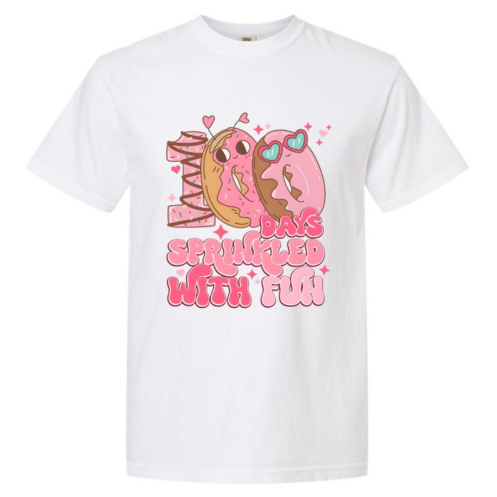 100 Days Sprinkled With Fun Donuts Garment-Dyed Heavyweight T-Shirt