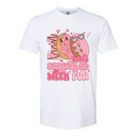 100 Days Sprinkled With Fun Donuts Softstyle CVC T-Shirt